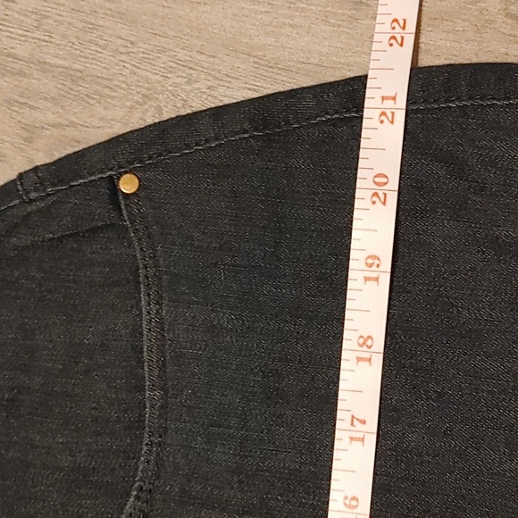 Croft & Barrow Mini Skorts Women's 14 Stretch Dark Denim Y2K 90s Functionality - Picture 10 of 11